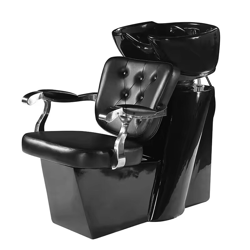 Black shampoo chair-MD-SC0129