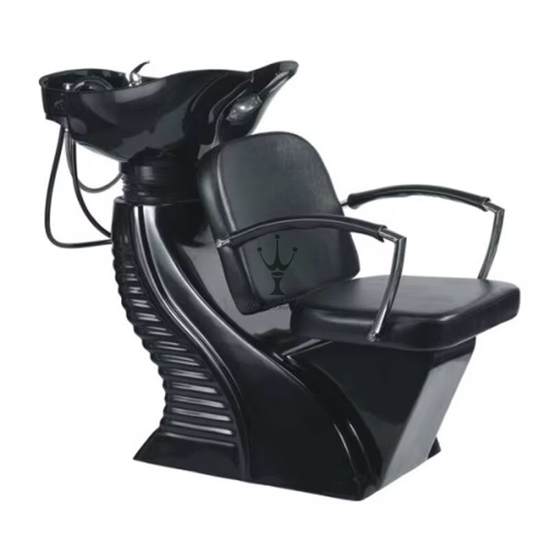 Black shampoo chair-MD-SC0128