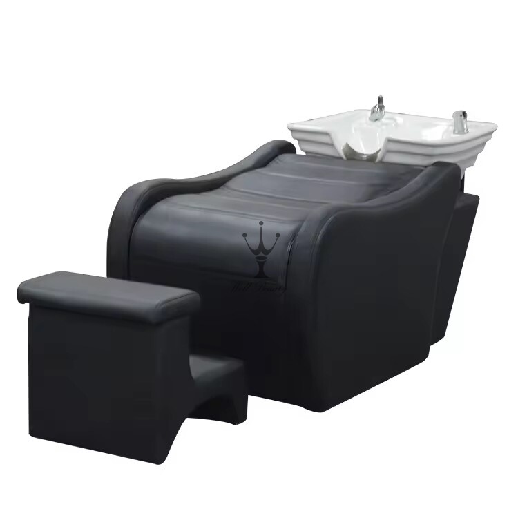 Black shampoo chair-MD-SC0127