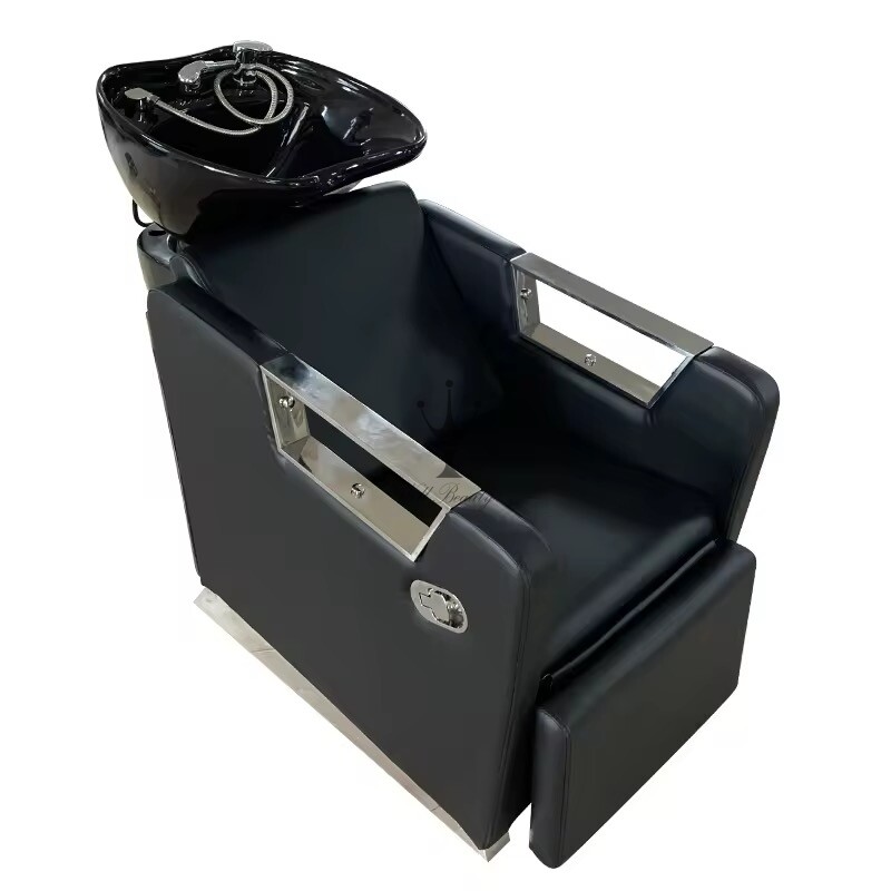 Black shampoo chair-MD-SC0120