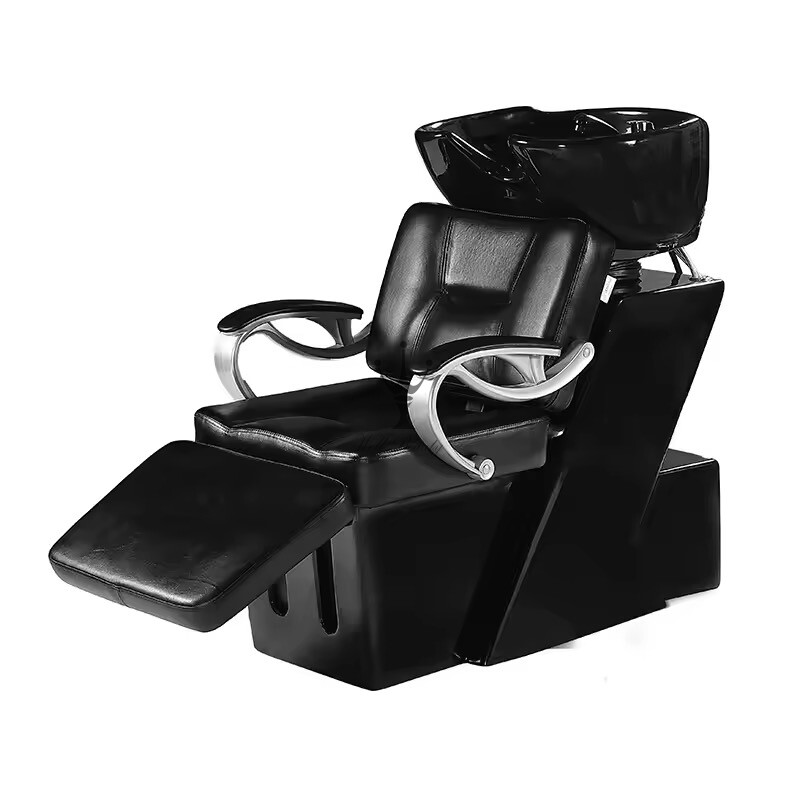 Black shampoo chair-MD-SC0118