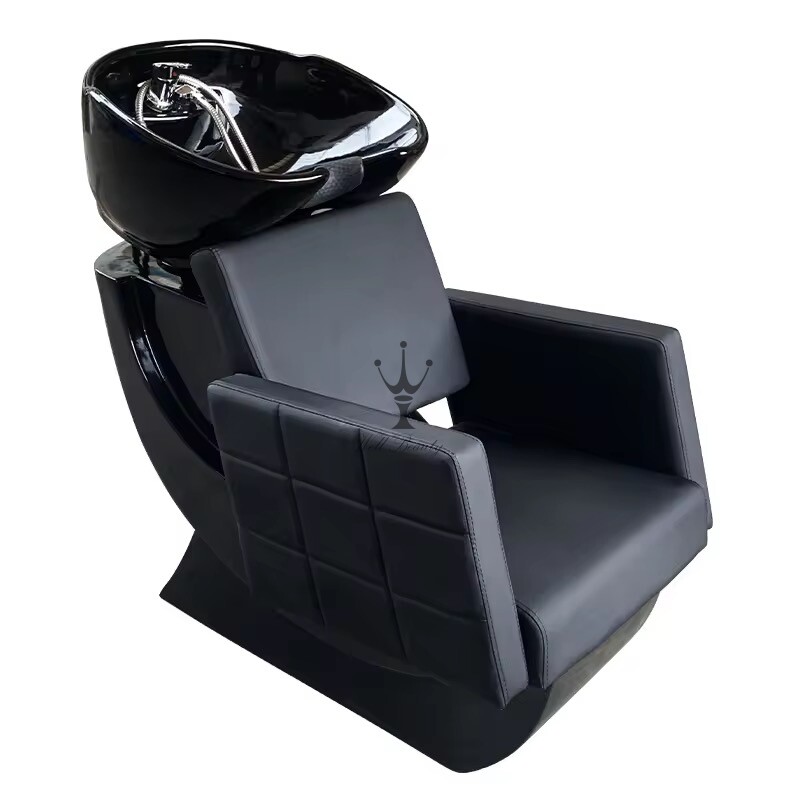 Black shampoo chair-MD-SC0112