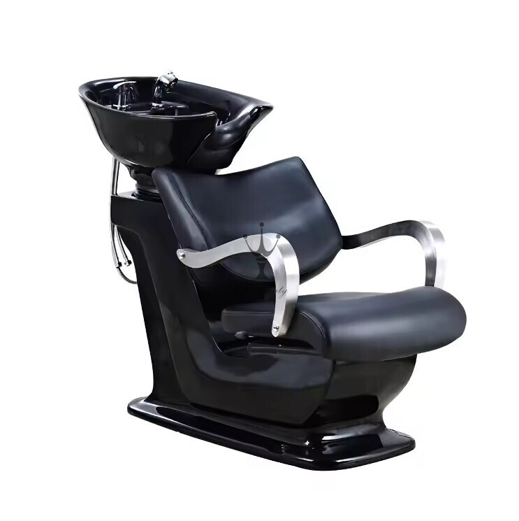 Black shampoo chair-MD-SC0111