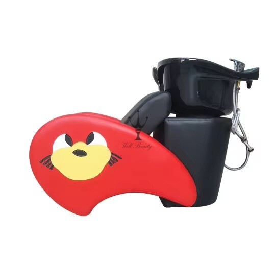 Black+Red shampoo chair-MD-SC0130