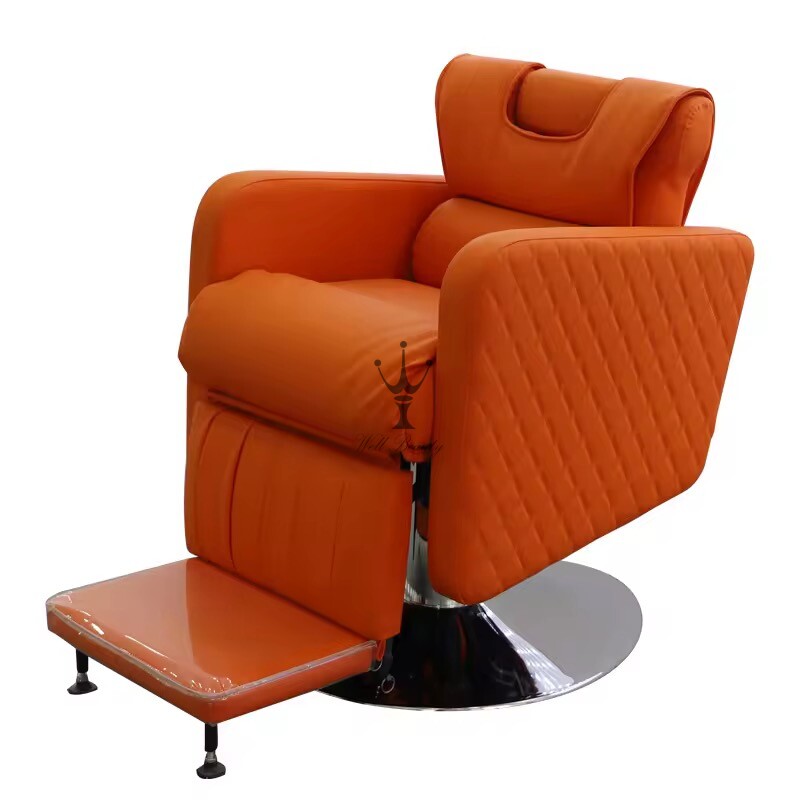 Orange barber chair-MD-BC0109