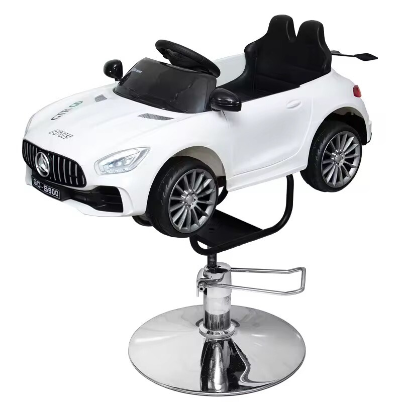 White barber chair-MD-BC0124