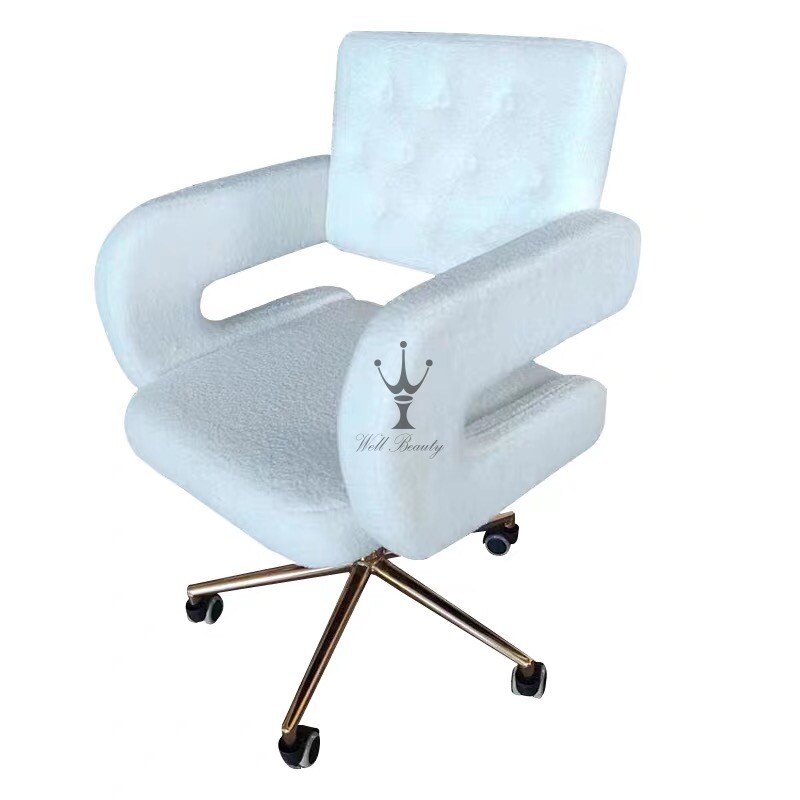 White barber technician stools-MD-BT0067