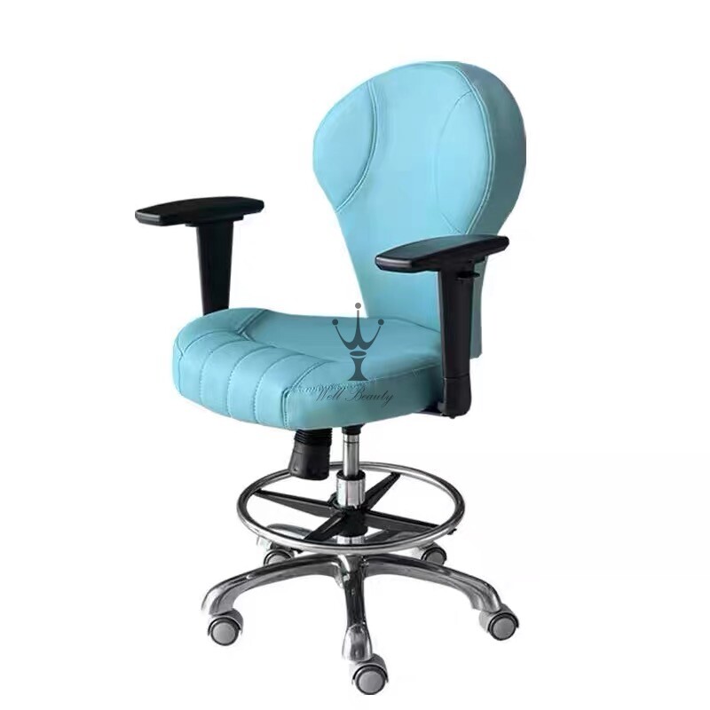 Blue barber technician stools-MD-BT0066