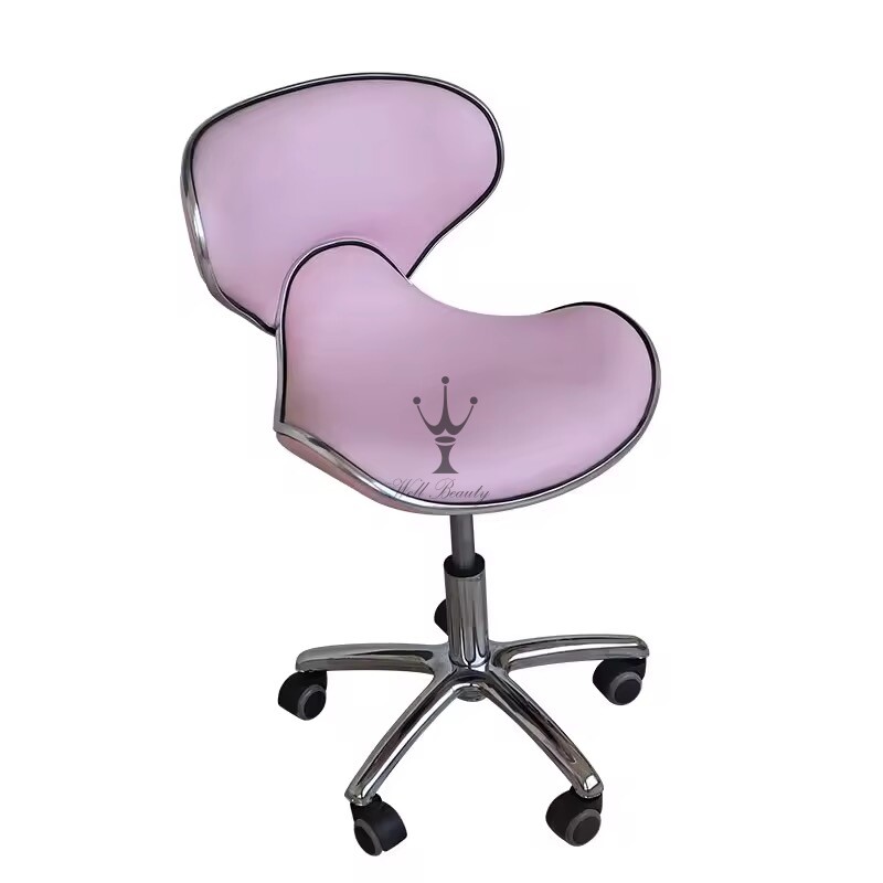 Pink barber technician stools-MD-BT0065