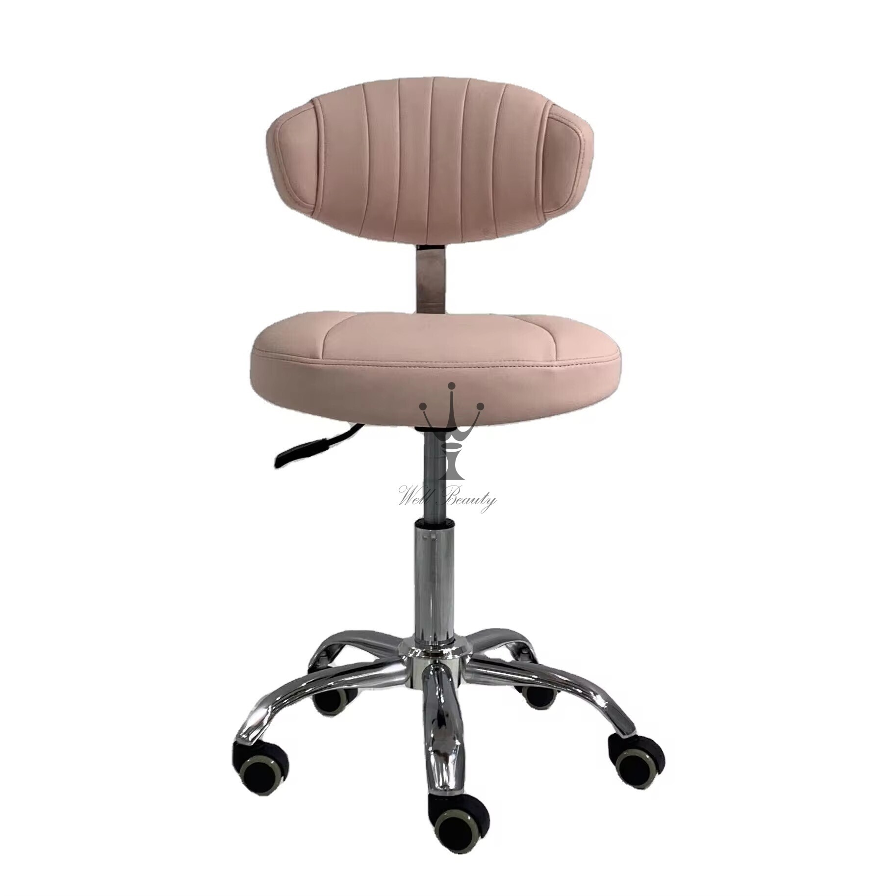 Pink barber technician stools-MD-BT0062