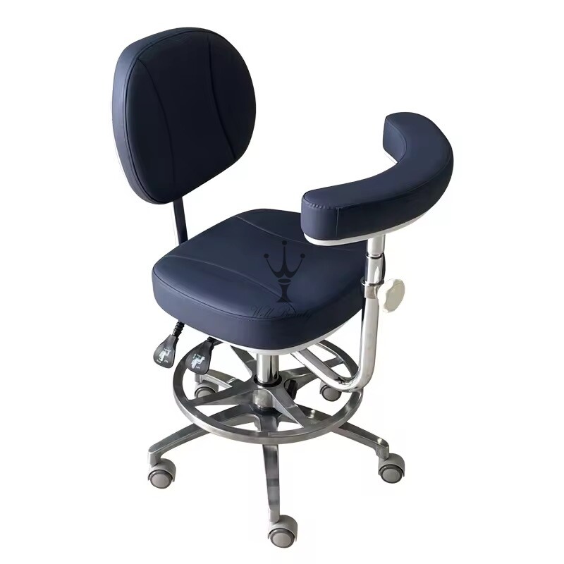 Blue barber technician stools-MD-BT0060