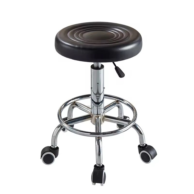 Black barber technician stools-MD-BT0053