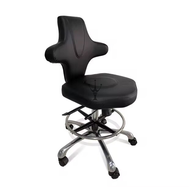 Black barber technician stools-MD-BT0050