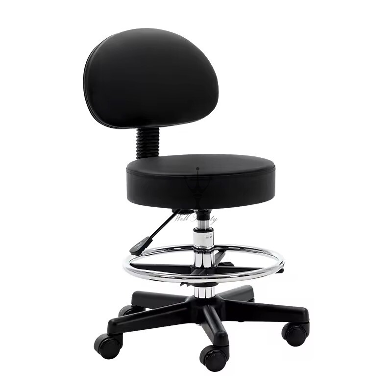 Black barber technician stools-MD-BT0048