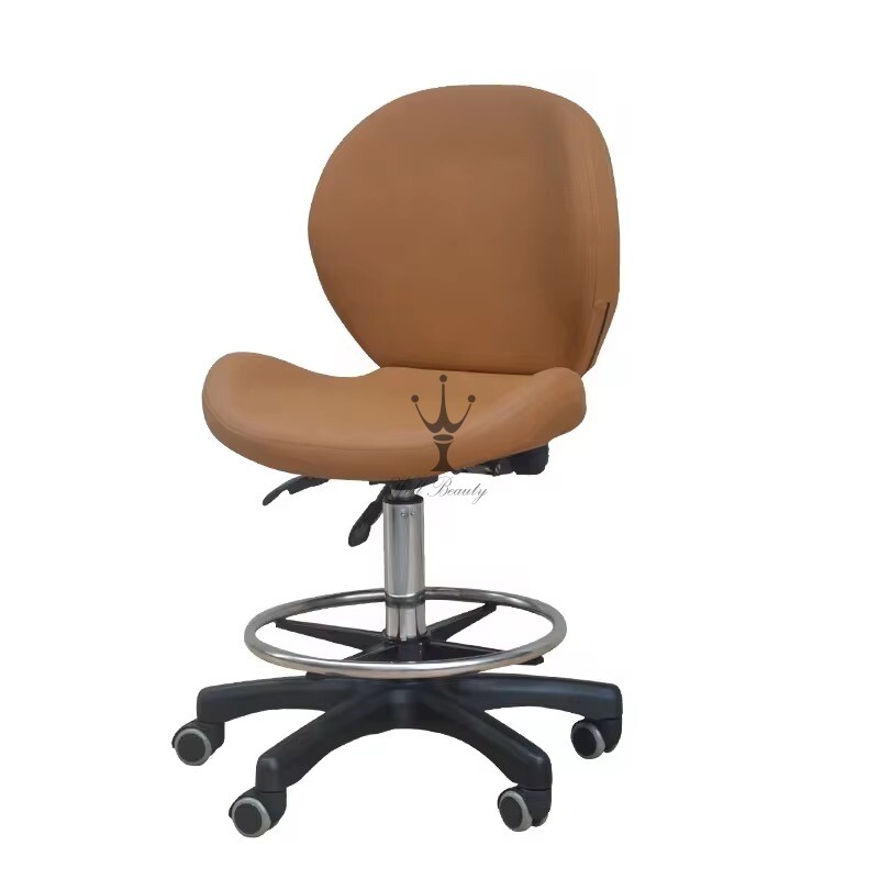 Brown barber technician stools-MD-BT0047