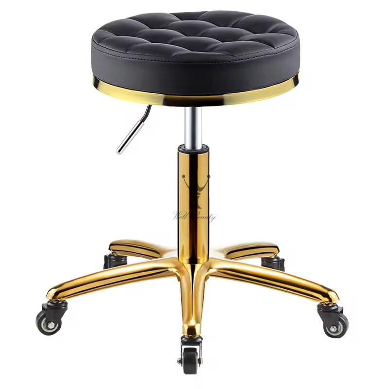 Black barber technician stools-MD-BT0046