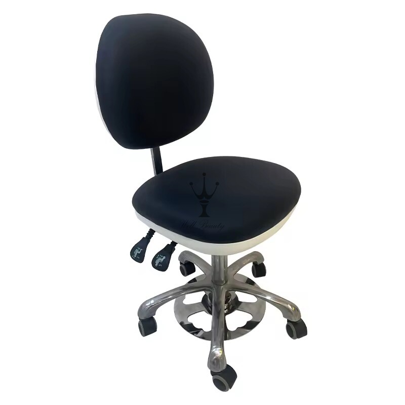 Black barber technician stools-MD-BT0039