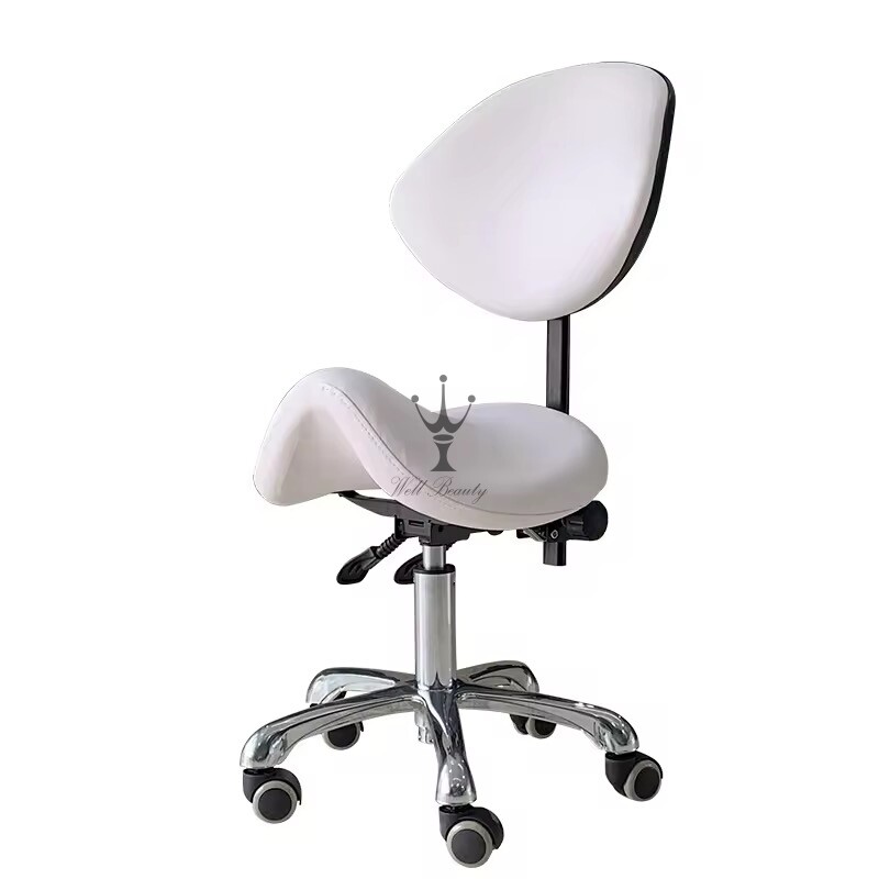 White barber technician stools-MD-BT0031