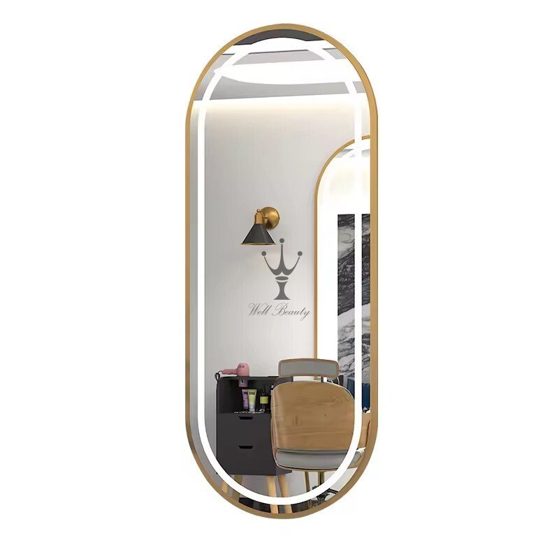Oval barber mirror-MD-BM0023