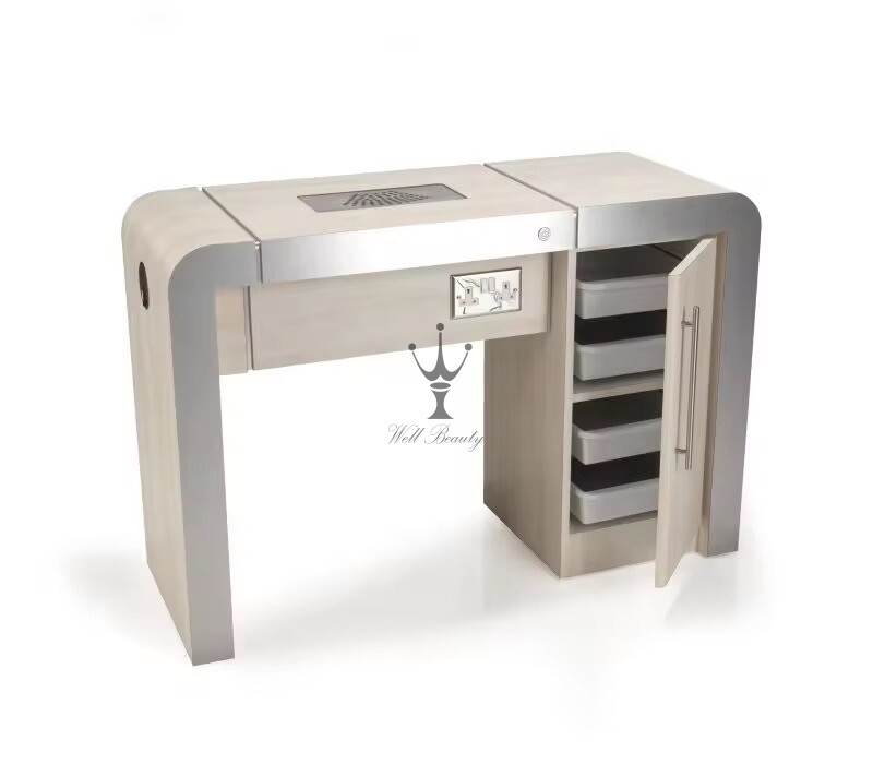 Apricot manicure table-MD-NM0021