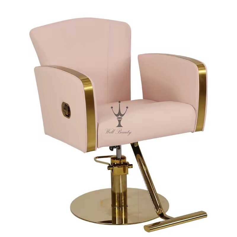 Pink salon chair -MD-SS0093
