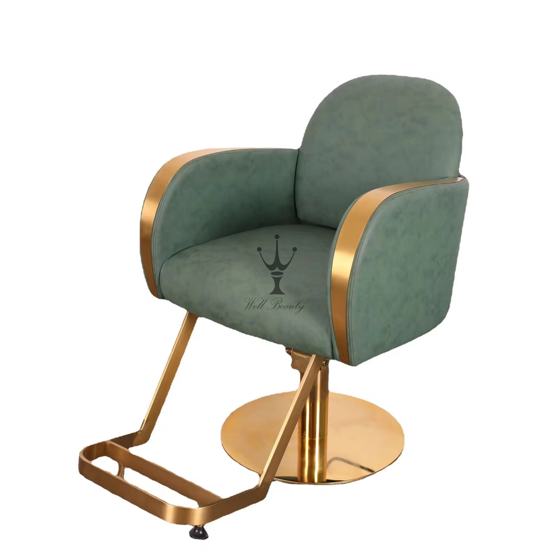 Green salon chair -MD-SS0094
