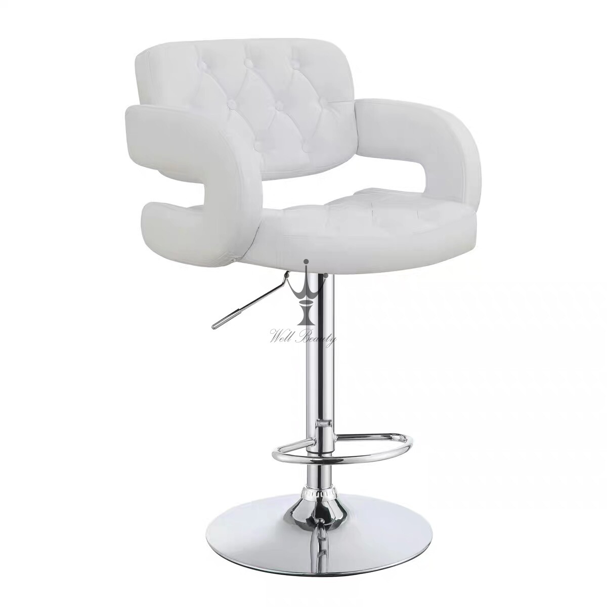 White salon chair -MD-SS0108