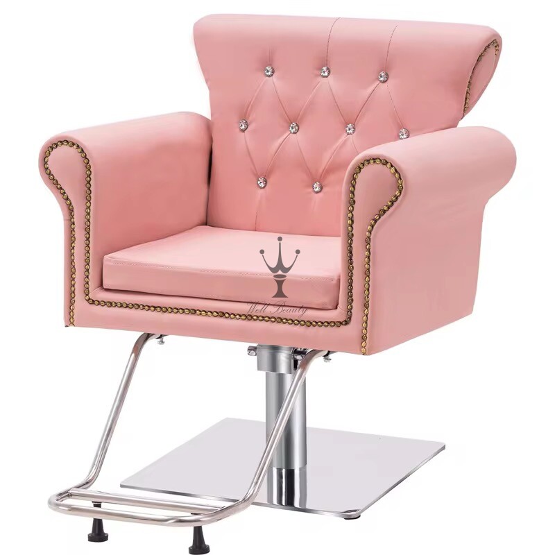 Pink salon chair -MD-SS0109