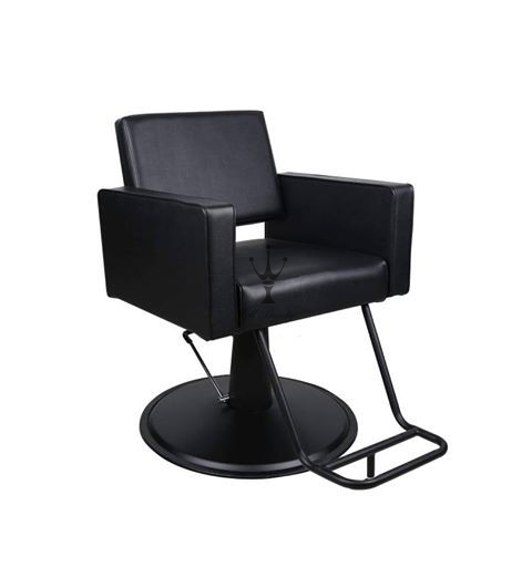 Black salon chair -MD-SS0114