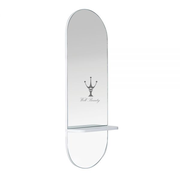 White barber mirror-MD-BM0044