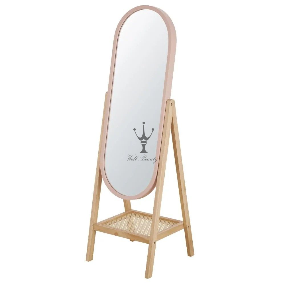 Gold barber mirror-MD-BM0047