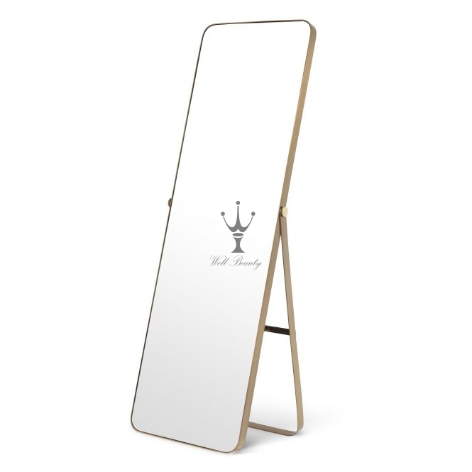 Gold barber mirror-MD-BM0048