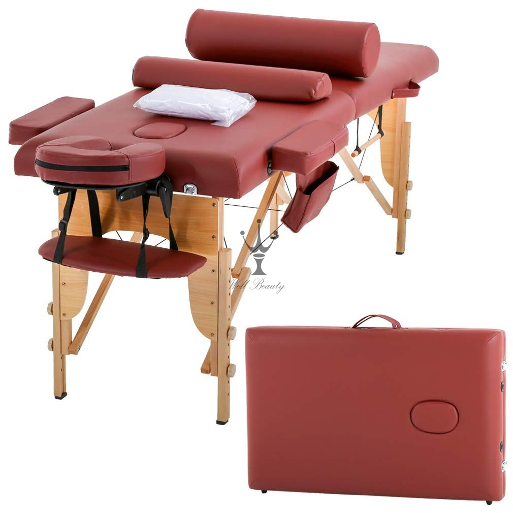 Red massage bed-MD-SMB0030