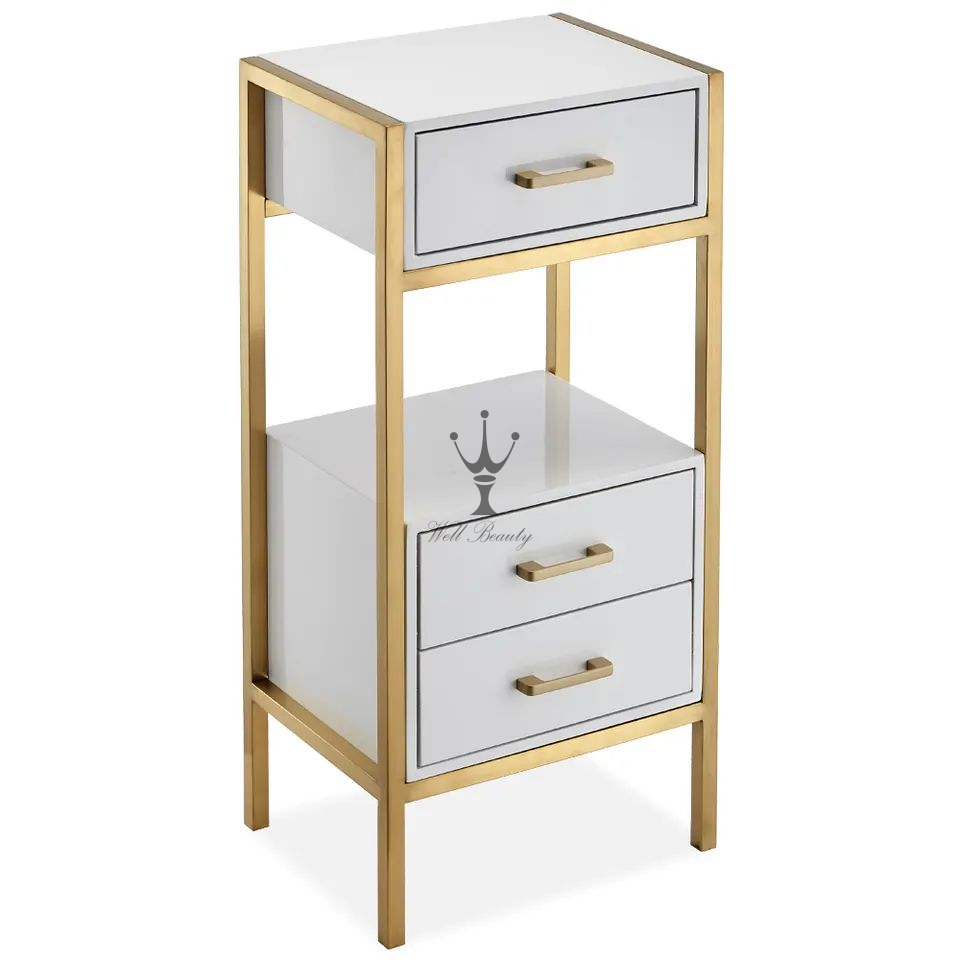 Gold barber cart&trolley-MD-BCT0036