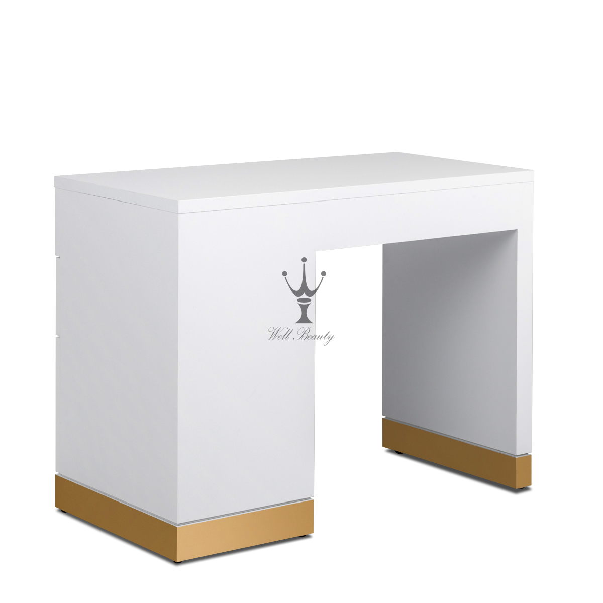 White manicure table-MD-NM0033