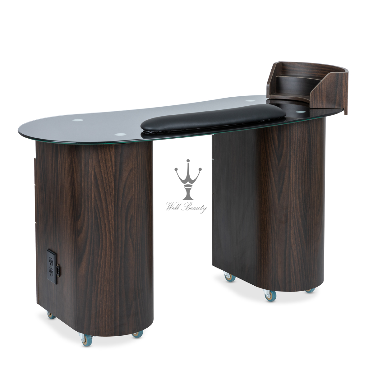 Walnut manicure table-MD-NM0037