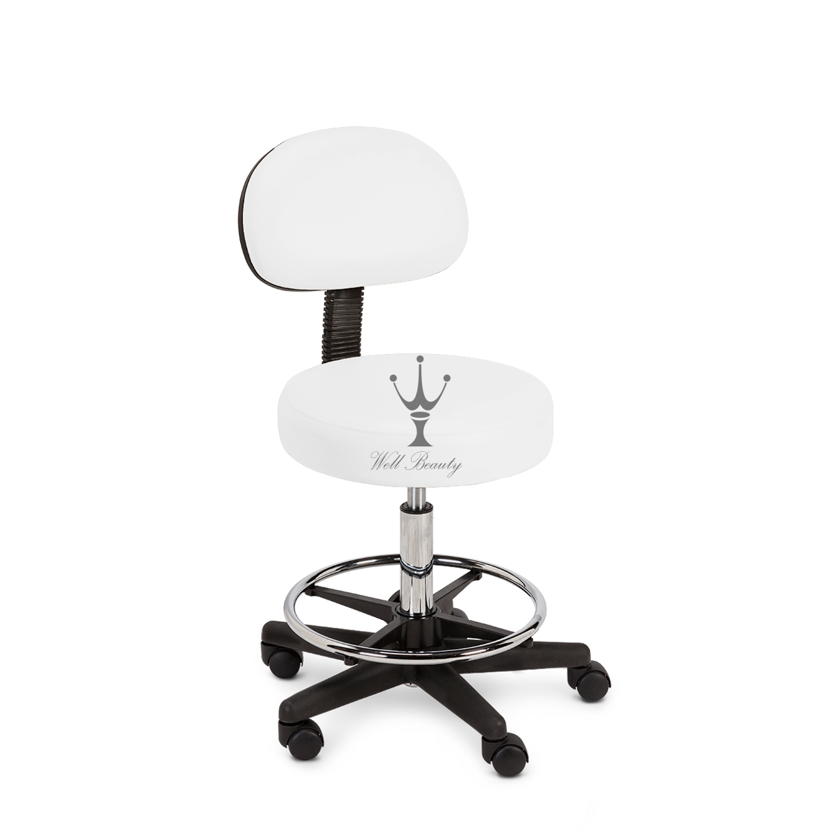 White barber technician stools-MD-BT0072