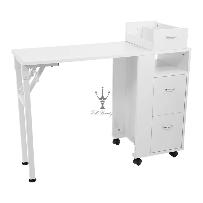 White manicure table-MD-NM0043