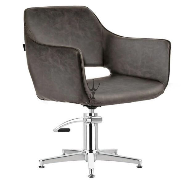 Textured Black salon chair -MD-SS0136