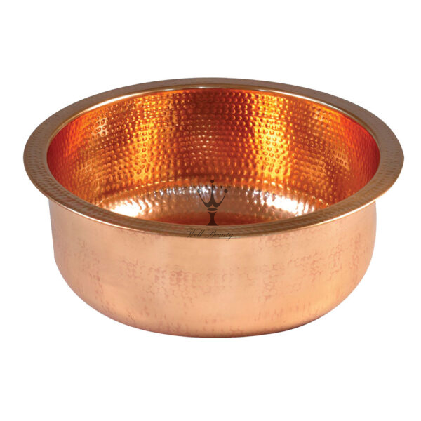 Hammered Copper pedicure bowl-MD-NPB0025