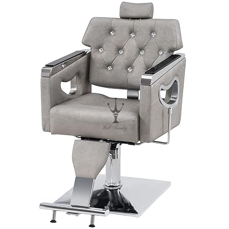 Grey salon chair -MD-SS0148