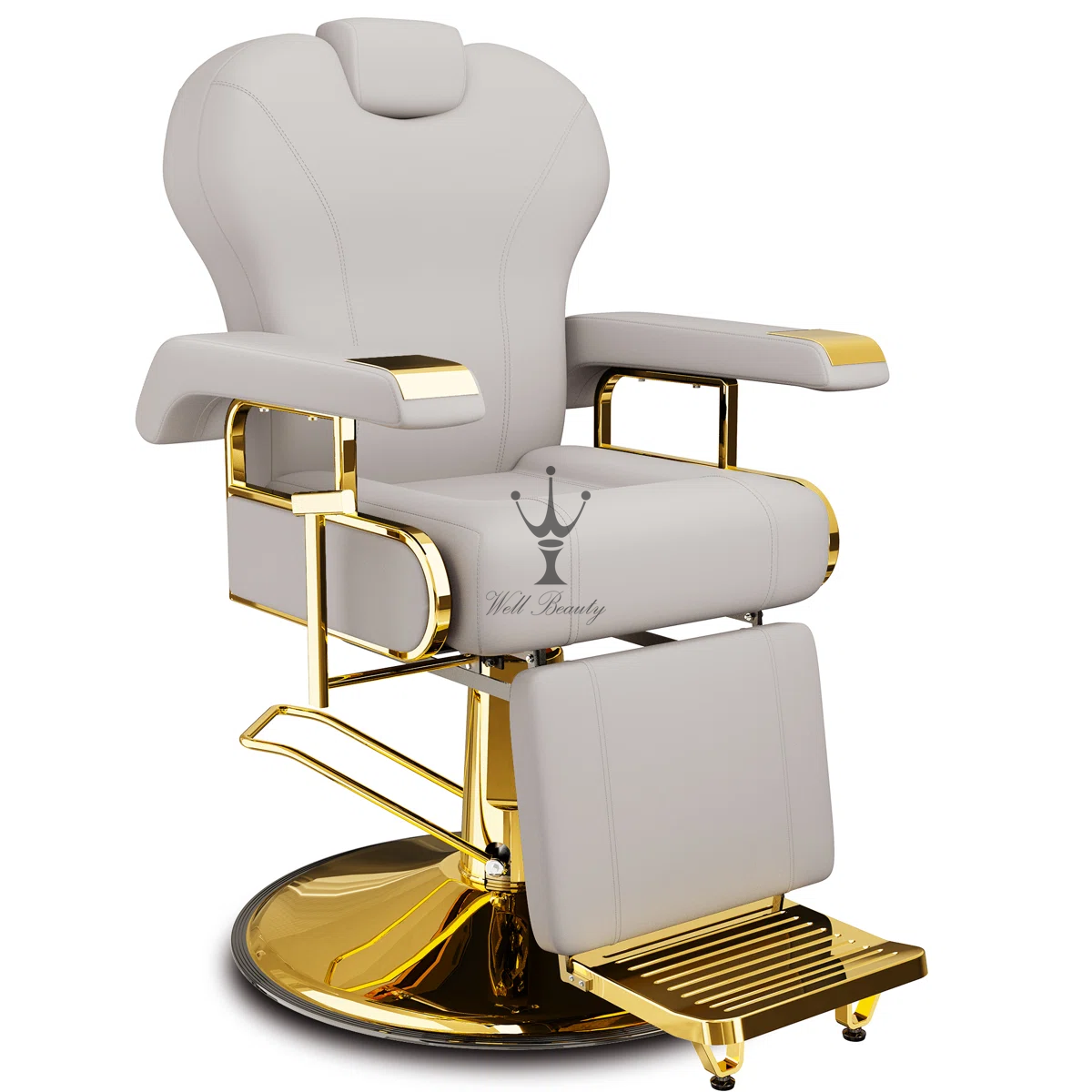 Gray barber chair-MD-BC0161