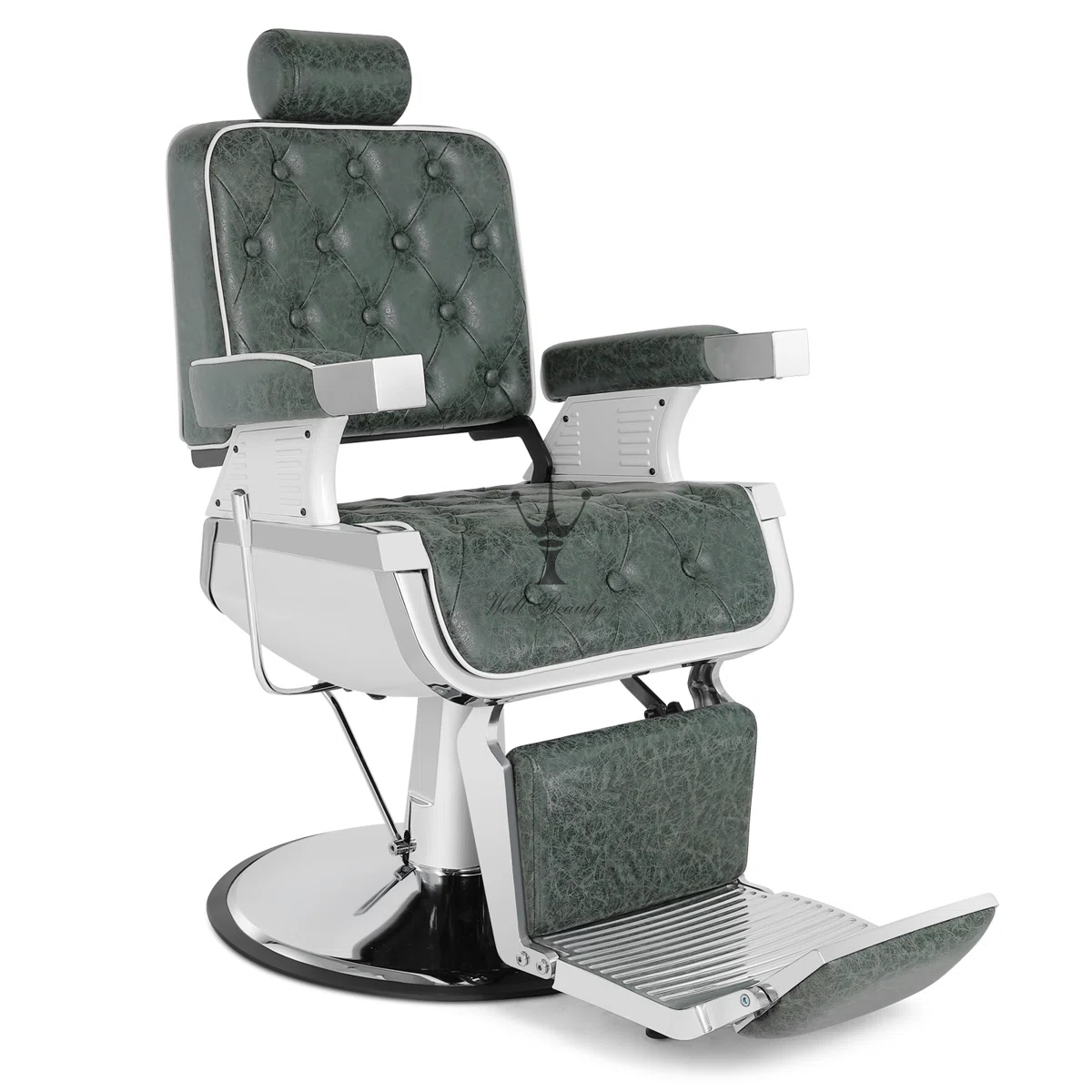 Green barber chair-MD-BC0163
