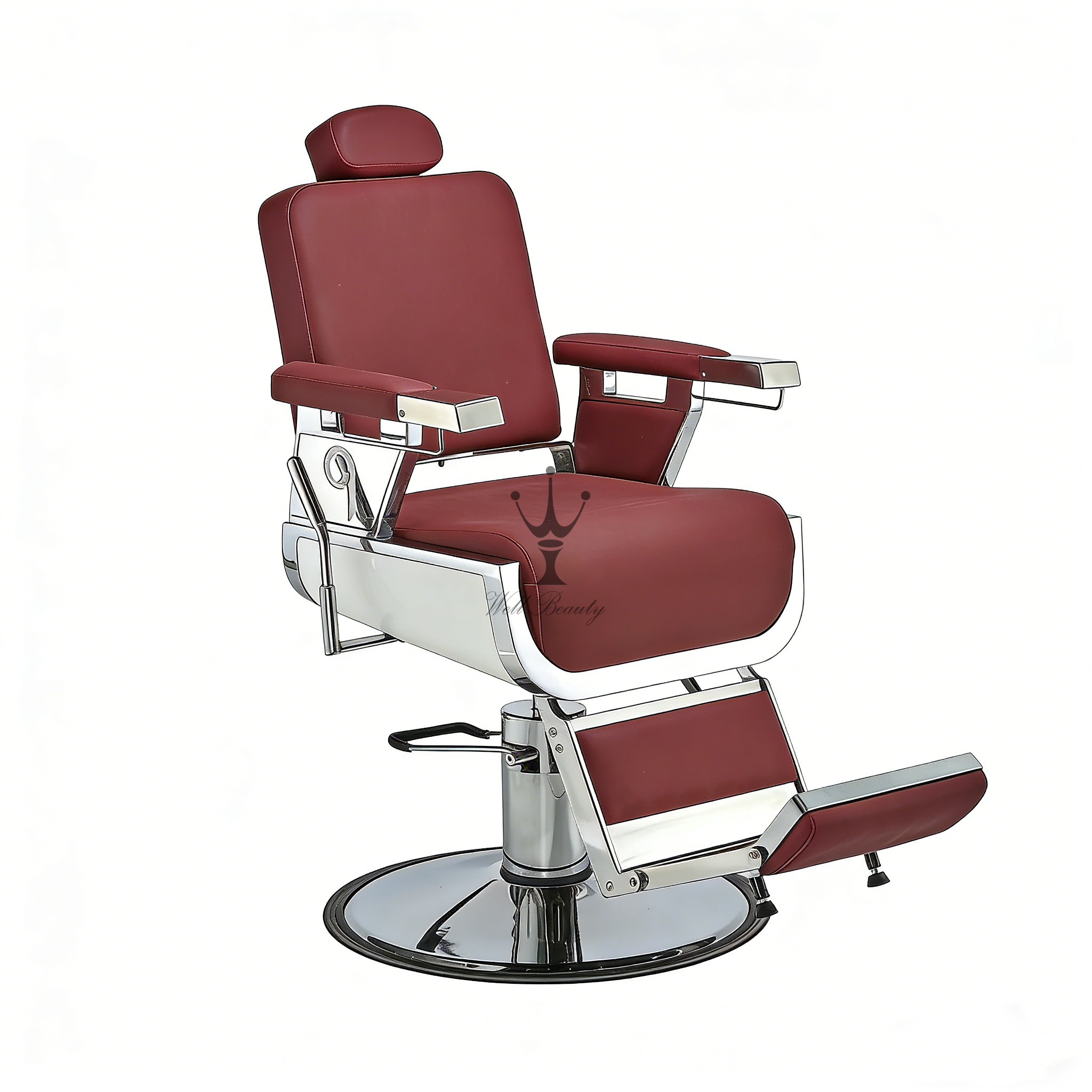  Red barber chair-MD-BC0177