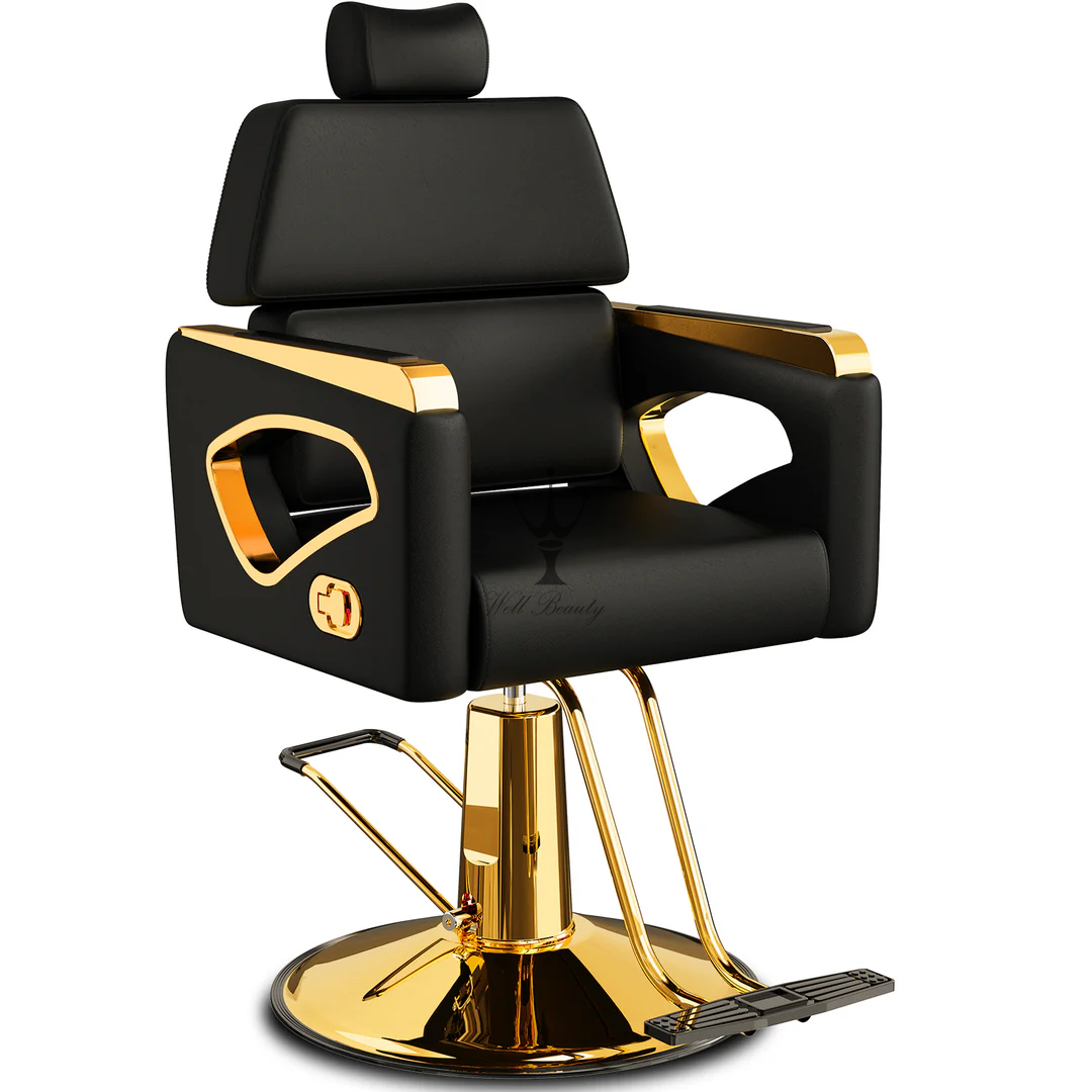 Black salon chair -MD-SS0152