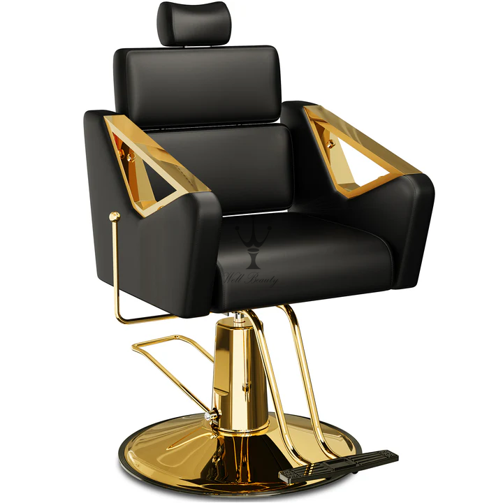 Black salon chair -MD-SS0154