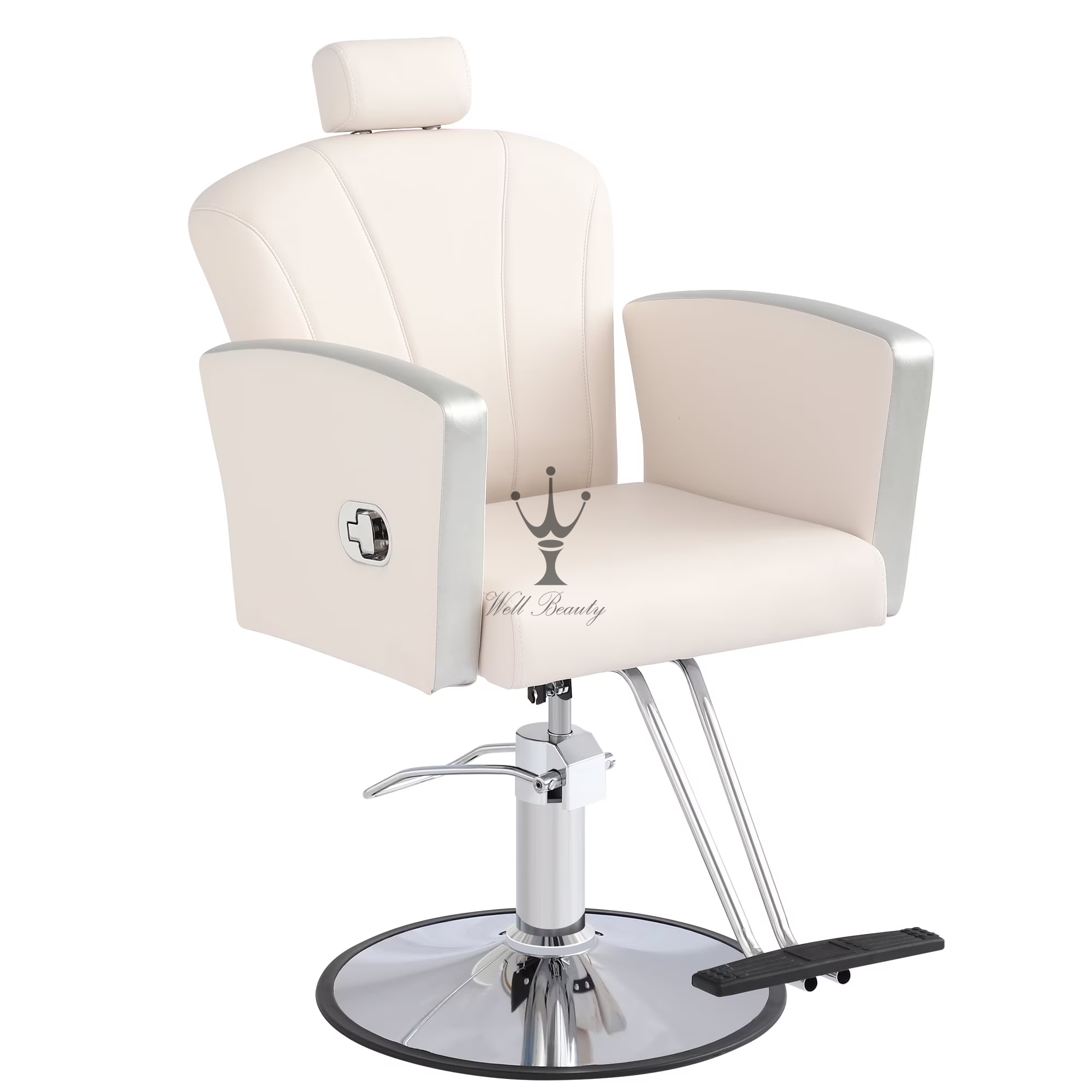 White salon chair -MD-SS0156