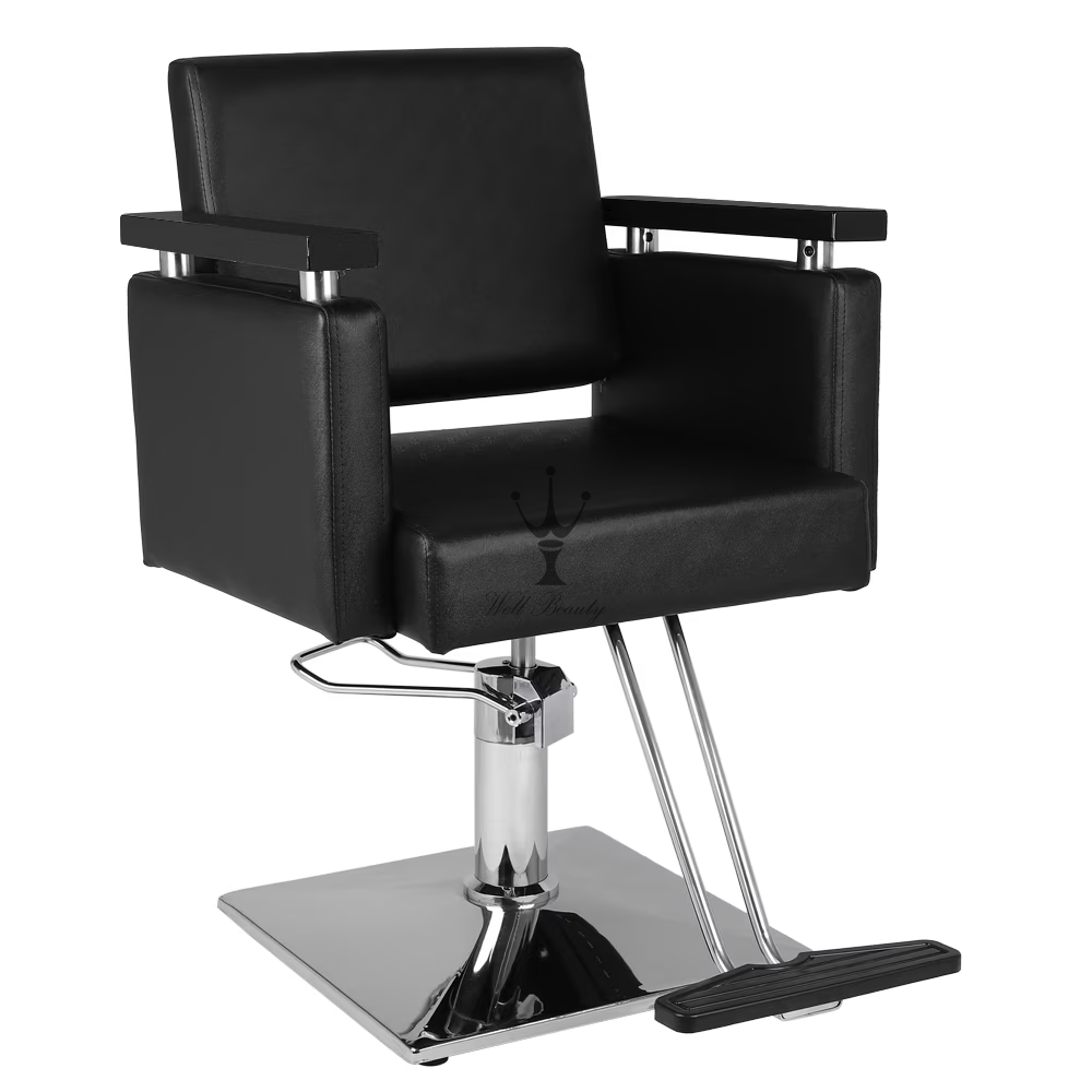 Black salon chair -MD-SS0157