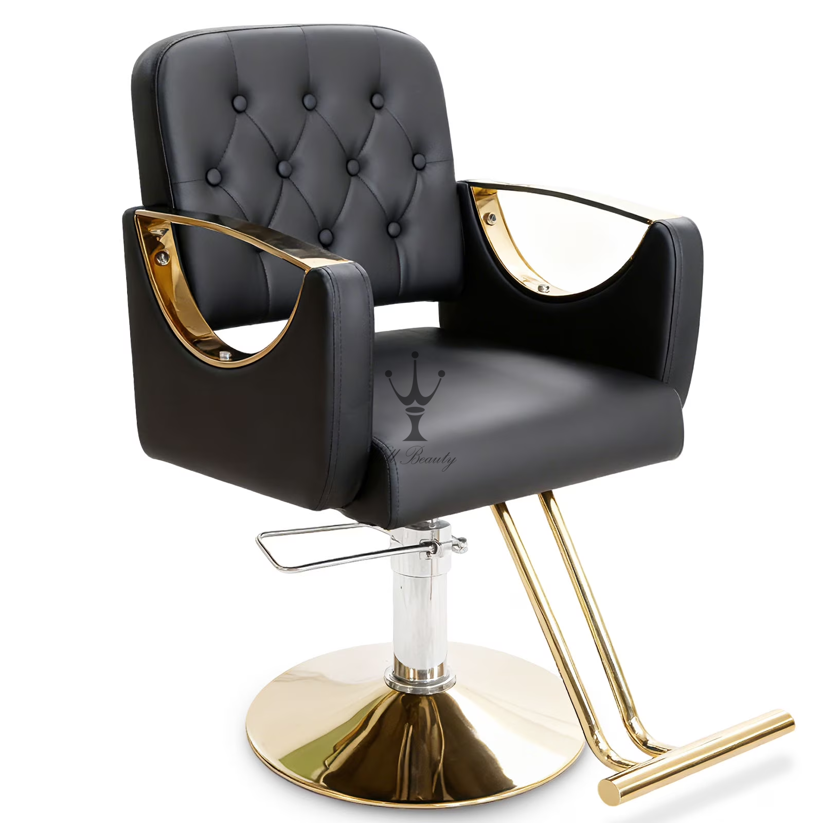 Black salon chair -MD-SS0159