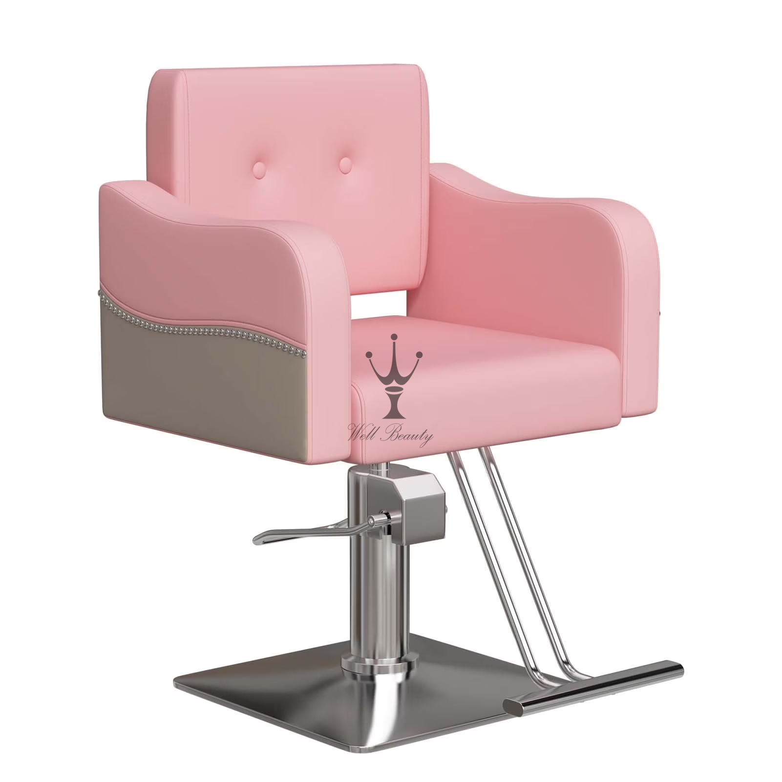 Pink salon chair -MD-SS0160